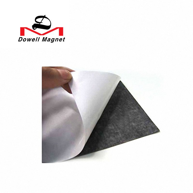 Magnetic Sheet With Adhesive